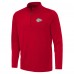 Kansas City Chiefs Antigua Reprocess Quarter-Zip Top - Red