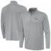 Kansas City Chiefs Antigua Reprocess Quarter-Zip Top - Gray