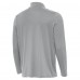 Kansas City Chiefs Antigua Reprocess Quarter-Zip Top - Gray