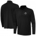 Miami Dolphins Antigua Black Reprocess Quarter-Zip Top