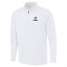 New Orleans Saints Antigua White Reprocess Quarter-Zip Top