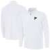 Atlanta Falcons Antigua White Reprocess Quarter-Zip Top