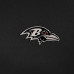Baltimore Ravens Antigua Black Reprocess Quarter-Zip Top