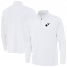 Arizona Cardinals Antigua White Reprocess Quarter-Zip Top