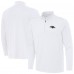 Baltimore Ravens Antigua Reprocess Quarter-Zip Top - White