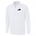 Buffalo Bills Antigua White Reprocess Quarter-Zip Top