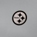 Pittsburgh Steelers Antigua Gray Reprocess Quarter-Zip Top