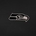 Seattle Seahawks Antigua Black Reprocess Quarter-Zip Top