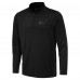Buffalo Bills Antigua Black Reprocess Quarter-Zip Top