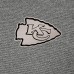 Kansas City Chiefs Antigua Subtle Quarter-Zip Top -  Heather Black