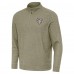 Los Angeles Rams Antigua Subtle Quarter-Zip Top - Heather Olive Los Angeles Rams Antigua Subtle Quarter-Zip Top - Heather Olive