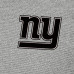 New York Giants Antigua Heather Gray Subtle Quarter-Zip Top