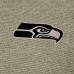 Seattle Seahawks Antigua Heather Olive Subtle Quarter-Zip Top