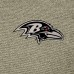 Baltimore Ravens Antigua Subtle Quarter-Zip Top - Heather Olive