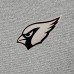 Arizona Cardinals Antigua Heather Gray Subtle Quarter-Zip Top