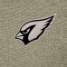 Arizona Cardinals Antigua Heather Olive Subtle Quarter-Zip Top