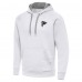 Толстовка Atlanta Falcons Antigua White Brushed Carbon Victory