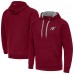 Arizona Cardinals Antigua Cardinal Brushed Carbon Victory Pullover Hoodie