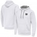 Cincinnati Bengals Antigua White Brushed Carbon Victory Pullover Hoodie