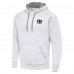Cincinnati Bengals Antigua White Brushed Carbon Victory Pullover Hoodie