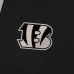 Cincinnati Bengals Antigua Black Brushed Carbon Victory Pullover Hoodie