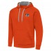 Cincinnati Bengals Antigua Orange Brushed Carbon Victory Pullover Hoodie