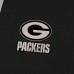 Толстовка Green Bay Packers Antigua Black Brushed Carbon Victory