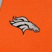 Толстовка Denver Broncos Antigua Orange Brushed Carbon Victory