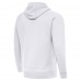 Jacksonville Jaguars Antigua White Brushed Carbon Victory Pullover Hoodie
