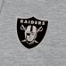 Las Vegas Raiders Antigua Heather Gray Brushed Carbon Victory Pullover Hoodie