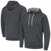 Las Vegas Raiders Antigua Charcoal Brushed Carbon Victory Pullover Hoodie