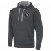 Las Vegas Raiders Antigua Charcoal Brushed Carbon Victory Pullover Hoodie