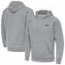 New York Jets Antigua Heather Gray Brushed Carbon Victory Pullover Hoodie New York Jets Antigua Heather Gray Brushed Carbon Victory Pullover Hoodie