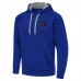 New York Giants Antigua Royal Brushed Carbon Victory Pullover Hoodie
