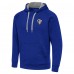 Los Angeles Rams Antigua Brushed Carbon Victory Pullover Hoodie - Royal
