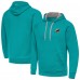 Толстовка Miami Dolphins Antigua Aqua Brushed Carbon Victory