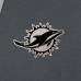 Толстовка Miami Dolphins Antigua Charcoal Brushed Carbon Victory