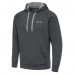 New York Jets Antigua Charcoal Brushed Carbon Victory Pullover Hoodie