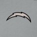Los Angeles Chargers Antigua Gray Western Polo