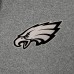 Куртка Толстовка на молнии Philadelphia Eagles Antigua Effortless - Heather Black