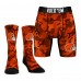 Cleveland Browns Rock Em Socks Orange Team Armor Underwear and Crew Socks Combo Pack