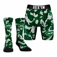 New York Jets Rock Em Socks Green Team Armor Underwear and Crew Socks Combo Pack New York Jets Rock Em Socks Green Team Armor Underwear and Crew Socks Combo Pack