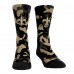 New Orleans Saints Rock Em Socks Black Team Armor Underwear and Crew Socks Combo Pack