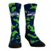 Seattle Seahawks Rock Em Socks Neon Green Team Armor Underwear and Crew Socks Combo Pack