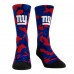New York Giants Rock Em Socks Royal Team Armor Underwear and Crew Socks Combo Pack