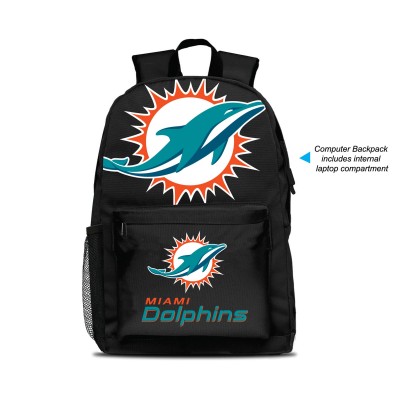 MOJO Miami Dolphins Large Logo Fan Backpack