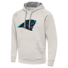 Толстовка Carolina Panthers Antigua Cream Victory Raglan