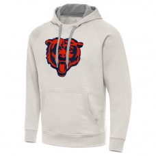 Толстовка Chicago Bears Antigua Cream Victory Raglan