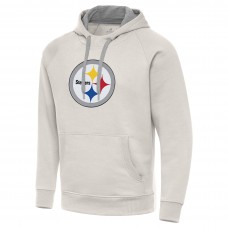 Толстовка Pittsburgh Steelers Antigua Victory Raglan - Cream