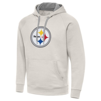 Толстовка Pittsburgh Steelers Antigua Victory Raglan - Cream